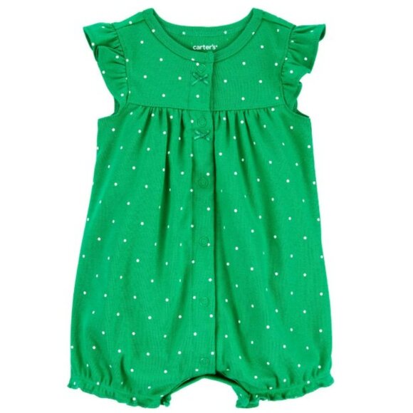 Carter's Other - NWT. CARTER'S Baby Girls Polka Dot Snap-Up Romper
